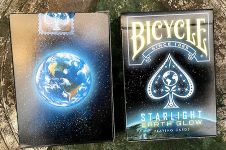 Bicycle Starlight Earth Glow Playing Cards