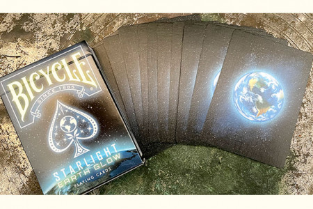 Bicycle Starlight Earth Glow Playing Cards