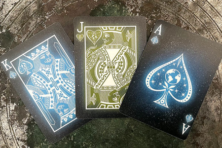 Bicycle Starlight Earth Glow Playing Cards