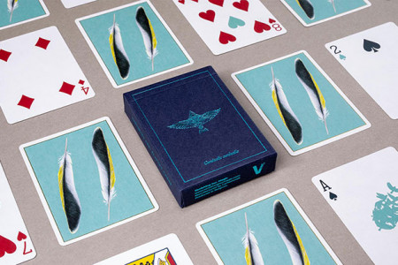 Feather Deck: Goldfinch Edition (Teal)