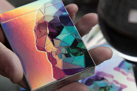 Limited Edition Memento Mori Holographic Playing Cards