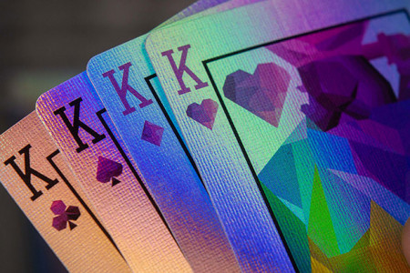 Limited Edition Memento Mori Holographic Playing Cards