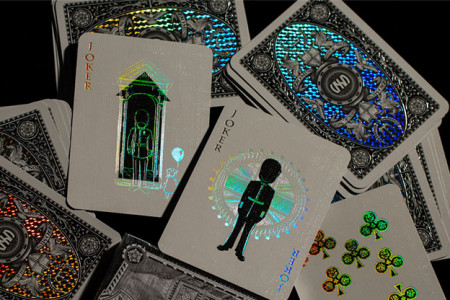 London Diffractor Emerald Playing Cards