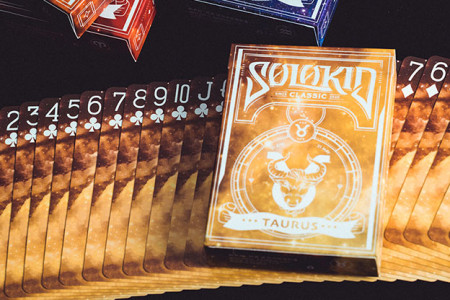 Solokid Constellation Series V2 (Taurus) Playing Cards by Solokid Play