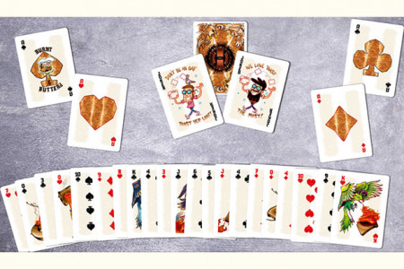 Toast'd Playing Cards by Howlin' Jack's