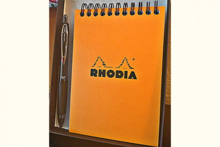 SvenPad Elegance Rhodia Edition (Single, Orange Cover) - Trick