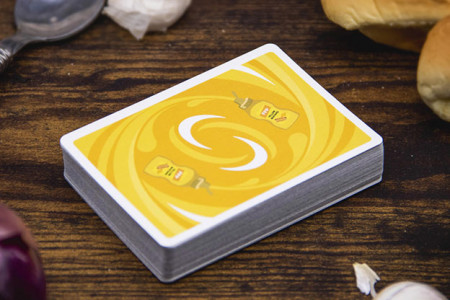 Mustard playing cards