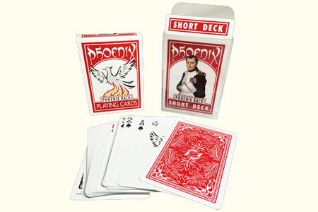 Jeu Phoenix de 52 cartes courtes (Large Index)