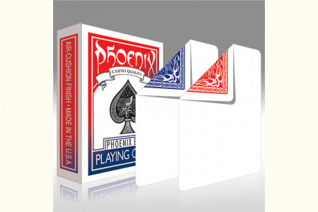 Jeu Phoenix Single Decker Rouge - Face blanche - card-shark