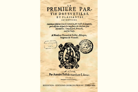 Premieres partie des subtiles et plaisantes inventions - j prevost