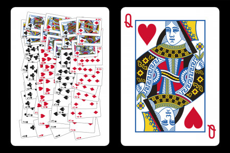 52-in-1 BICYCLE Card (Queen of Heart)
