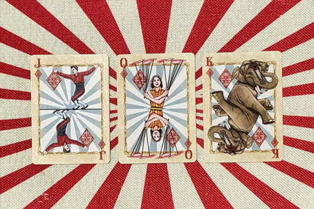 Bicycle Circus Nostalgic Playing Cards