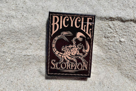 Jeu Bicycle Scorpion (Marron)