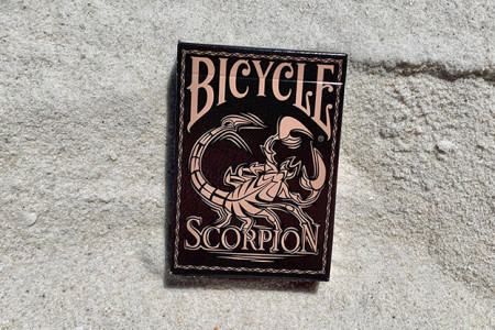 Bicycle Scorpion (Brown) Playing Cards