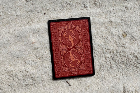 Bicycle Scorpion (Red) Playing Cards