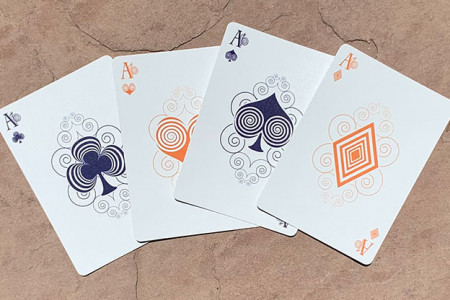 Bicycle Snail (Blue) Playing Cards