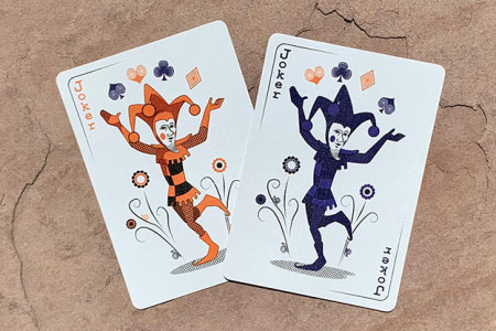 Bicycle Snail (Orange) Playing Cards