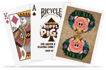 Bicycle Super Truffle Pigs Playing Cards