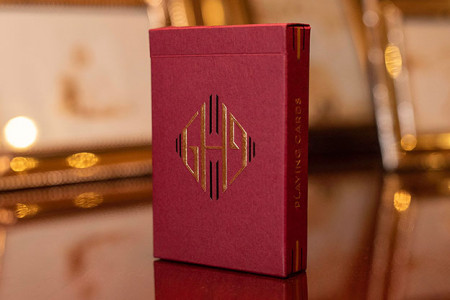 Hollingworth Playing Cards (Burgundy)