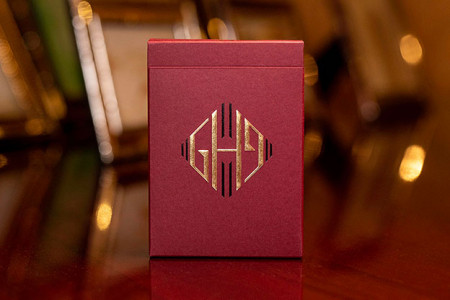 Hollingworth Playing Cards (Burgundy)