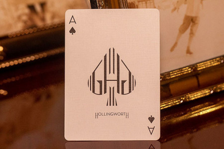 Hollingworth Playing Cards (Burgundy)