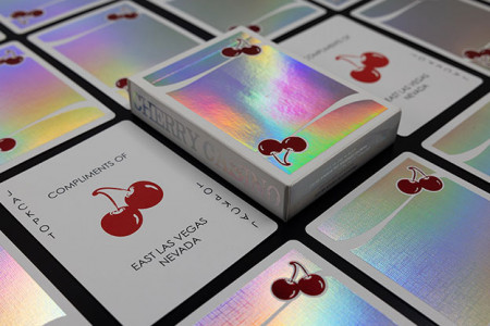 Cherry Casino Sands Mirage (Holographic) Playing Cards