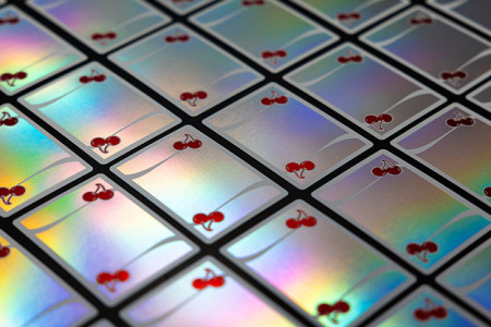 Cherry Casino Sands Mirage (Holographic) Playing Cards