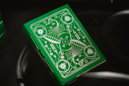 Soundboards V4 Green Edition Playing Cards