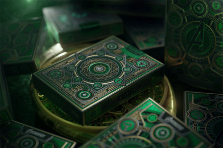 Avengers: Green Infinity Saga Playing Cards