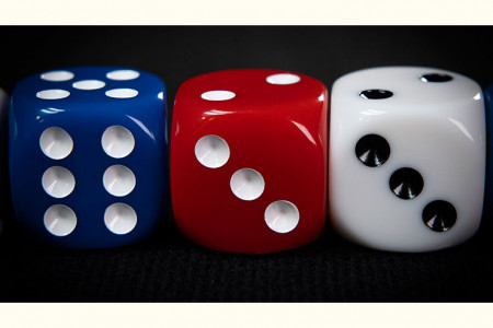 NON GIMMICKED DICE 6 PACK/MIXED