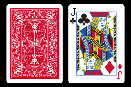 Double Index BICYCLE Card Jack of Diamond/Jack of Club