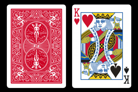 Double Index BICYCLE Card King of heart/King of spades