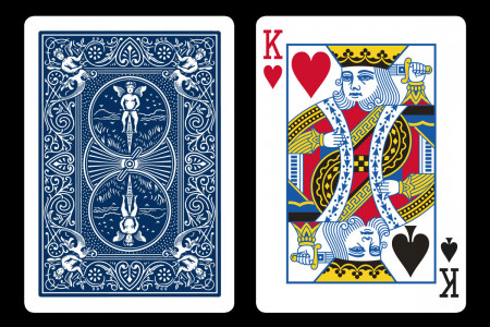 Double Index BICYCLE Card King of heart/King of spades