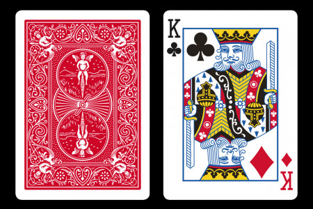 Double Index BICYCLE Card King of Diamond/King of Club