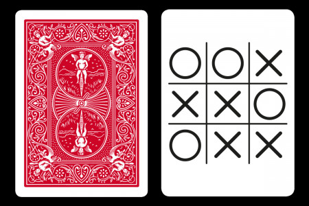 Bicycle Prediction Tic Tac Toe single card