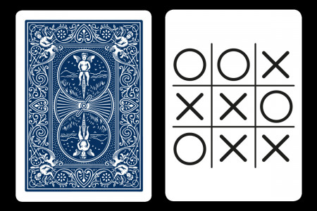 Bicycle Prediction Tic Tac Toe single card