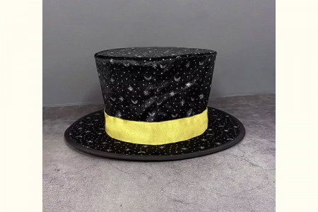 Folding Top Hat (Elegant Pattern - Galaxy)