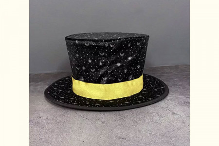 Chapeau Claque Double Fond (Strass Galaxie)