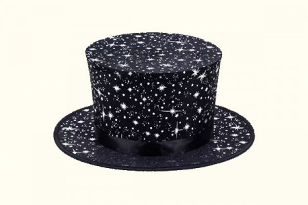 Chapeau Claque Double Fond (Galaxie)