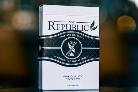 Republic Artist (Black) Playing Cards