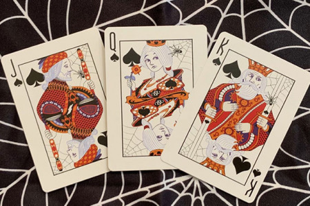 Bicycle Spider (Tan) Playing Cards