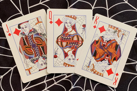 Bicycle Spider (Tan) Playing Cards