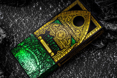 Inferno Emerald Blaze Edition Playing Cards