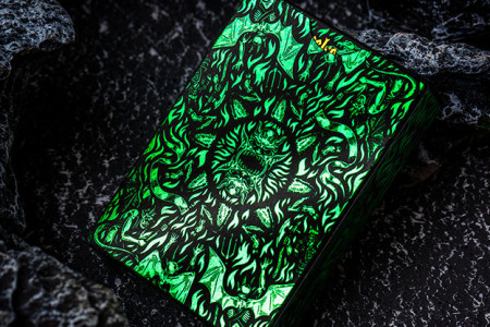 Inferno Emerald Blaze Edition Playing Cards