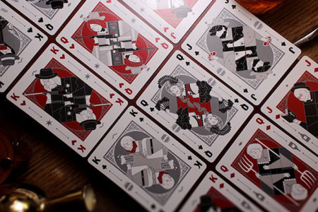 Rattler Gorge (Negro) Playing Cards