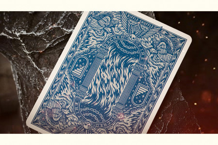 Sacred Fire (Sapphire Blaze) Playing Cards