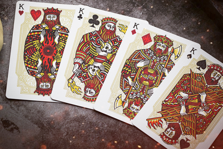 Sacred Fire (Eternal Flame) Playing Cards