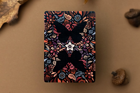 Butterfly Seasons Marked Playing Cards (Fall)