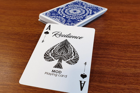 Resilience (Marked Blue) Playing Cards