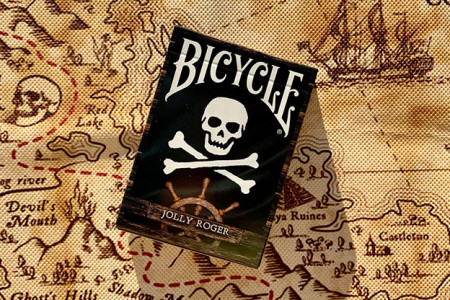 Jeu Bicycle Jolly Roger (Gilded)